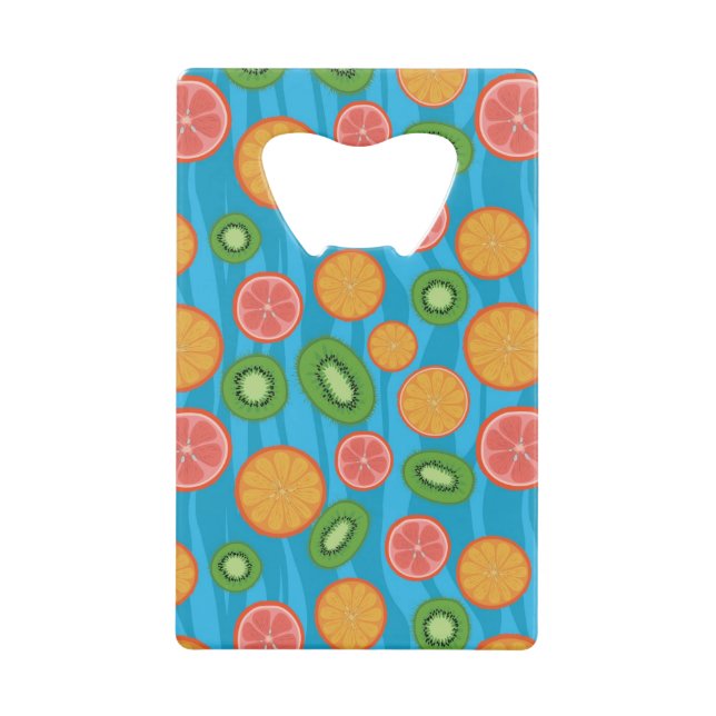 Fruit mood wallet bottle opener (Front)