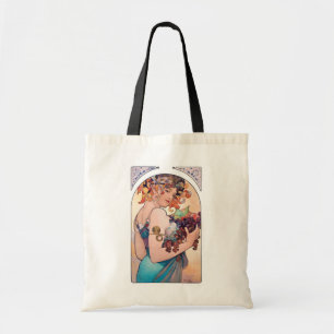 Fruit, Mucha Tote Bag