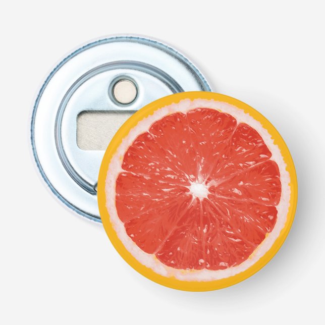 Fruit Note Bottle Opener - Grapefruit (Front)