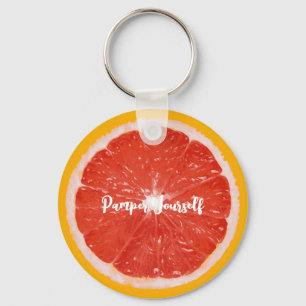 Fruit Note Key Chain - Grapefruit - Pamper