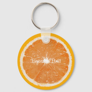 Fruit Note Key Chain - Orange - Beyond the Limit