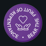 Fruit of Repentance Magnet<br><div class="desc">"Bear the Fruit of Repentance" - This collection reminds us of the importance of living like we are turning away from our sins in repentance. Great gift for a new believer or someone who has recommitted their life to Christ.</div>