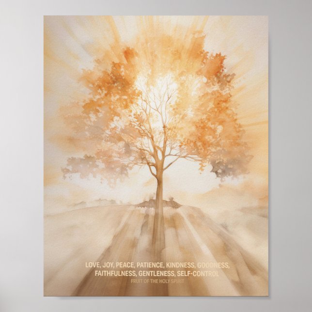 Fruit Of The Holy Spirit, Digital Print, Sketches, Poster (Front)