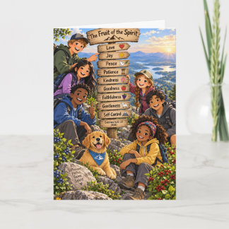 Fruit of the Holy Spirit: Teens' Card
