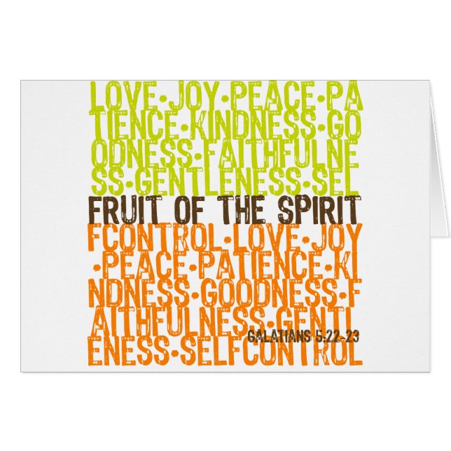 Fruit of the Spirit (Front Horizontal)