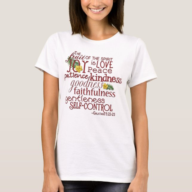 Fruit of the Spirit Blouse T-Shirt (Front)