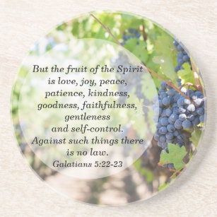 Fruit of the Spirit Drink Coaster