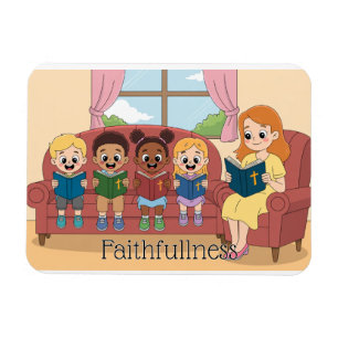 Fruit of the Spirit: Faithfulness Child's Magnet