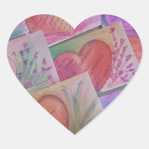 fruit of the spirit heart sticker