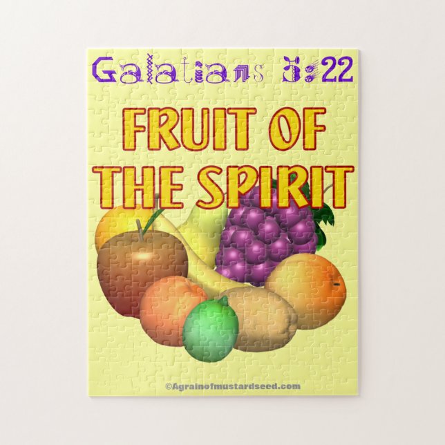 Fruit of the Spirit Jigsaw Puzzle (Vertical)