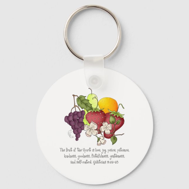 Fruit of the Spirit Keychain (Front)
