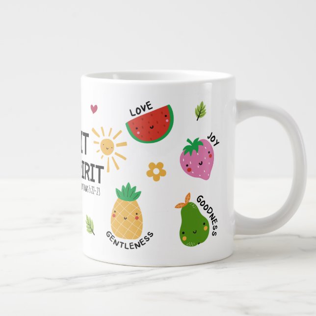 Fruit Of The Spirit Large Coffee Mug (Right)