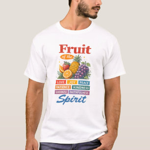 Fruit of the Spirit – Love Joy Peace Christian Art T-Shirt