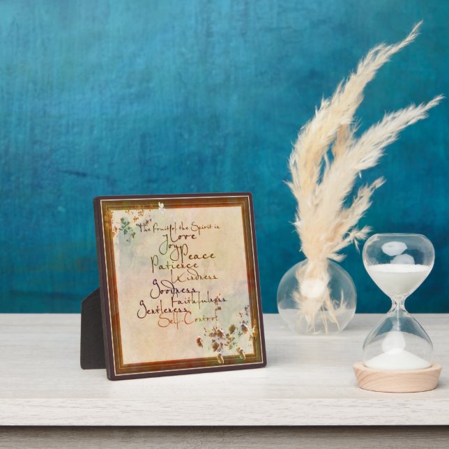 Fruit of the Spirit Plaque (Insitu)