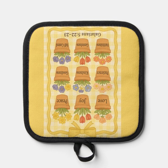 Fruit of the Spirit  Pot Holder (Front)