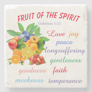 Fruit of the Spirit    Stone Coaster