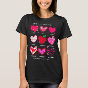 Fruit Of The Srit Christian Hearts Valentines Day T-Shirt