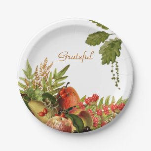 Fruit on Paper Plates