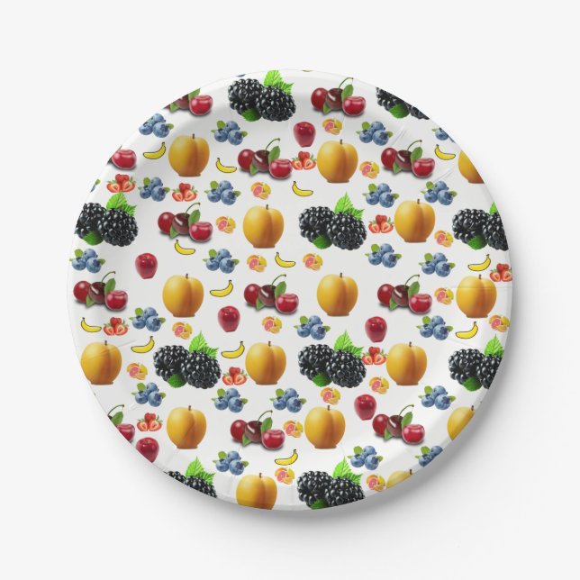 Fruit Paper Plates (Front)