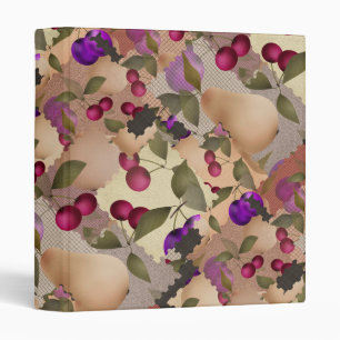 Fruit, patchwork binder