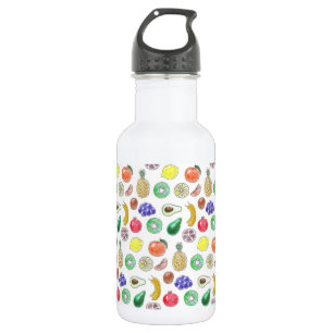 Fruit pattern 532 ml water bottle