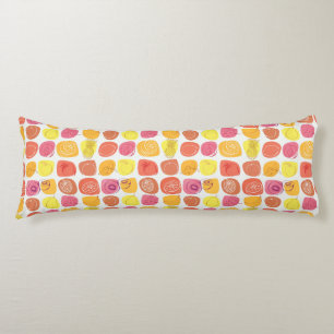 Fruit pattern body pillow