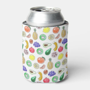 Fruit pattern can cooler