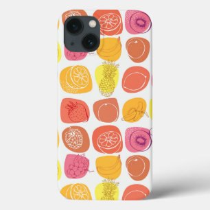 Fruit pattern iPhone 13 case