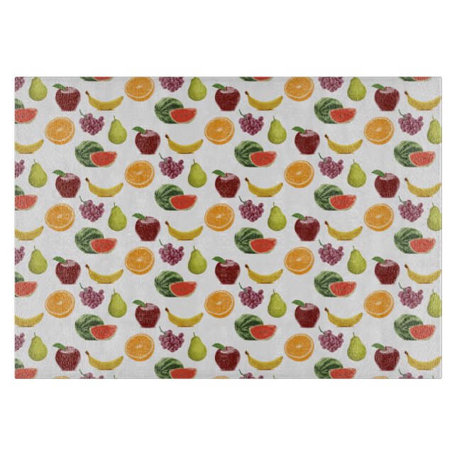 Fruit Pattern Chopping Board (Front)