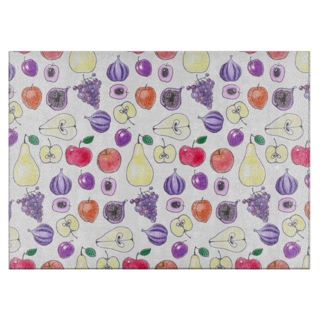 Fruit pattern cutting board (Front)