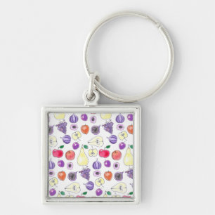 Fruit pattern keychain