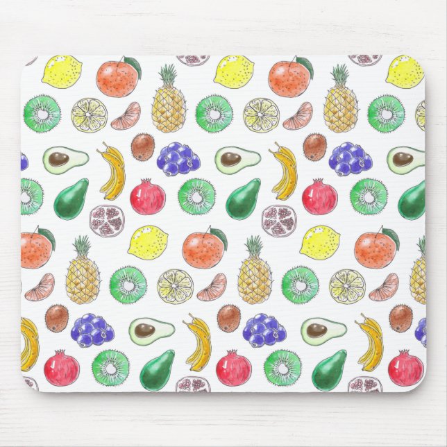 Fruit pattern mouse pad (Front)