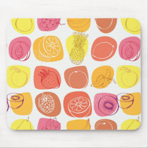 Fruit pattern mouse pad