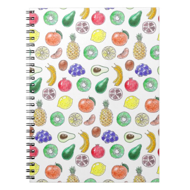 Fruit pattern notebook (Front)