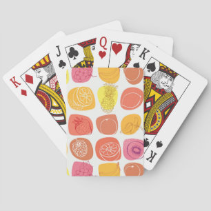 Fruit pattern playing cards