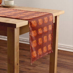 Fruit Patterns Blood Orange Gifts Short Table Runner
