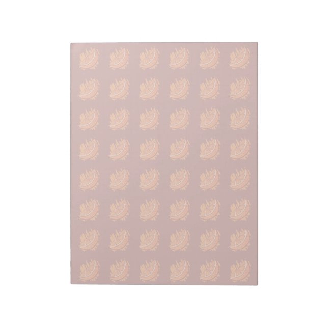 Fruit Patterns Blood Orange Notepad (Rotated)