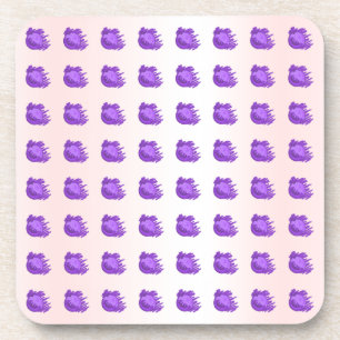 Fruit Patterns Blueberries and Cream Coaster