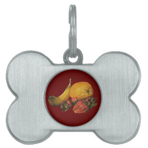 Fruit Pet Tags