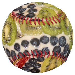 Fruit Pizza Close-Up Photo Softball