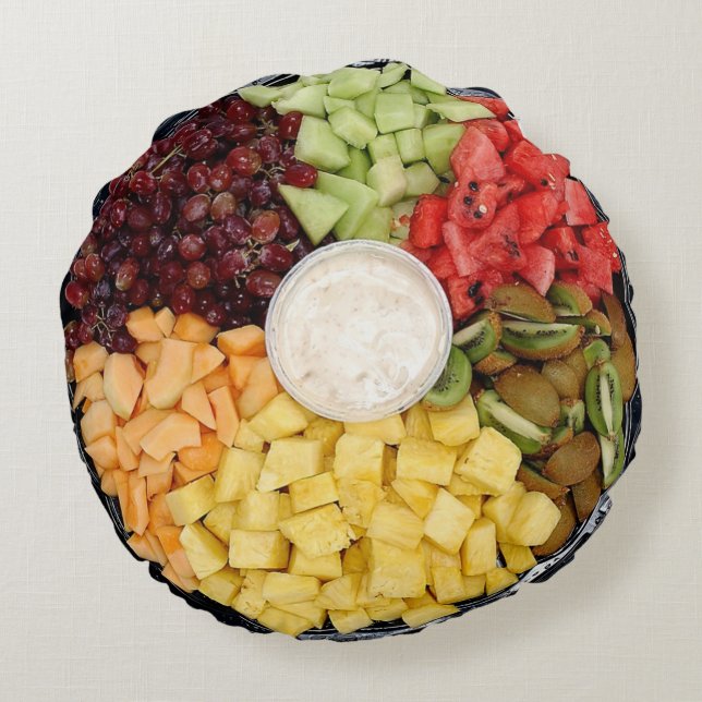 Fruit Platter Pillow (Back)