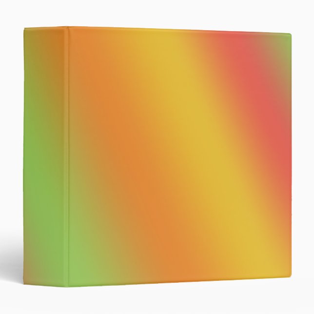 Fruit Rainbow 1.5" Custom Avery Binder / Organizer (Front/Spine)