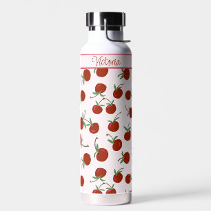 Fruit Red Cherries Water Bottle