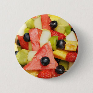fruit salad 2 inch round button
