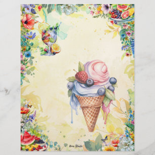 Fruit Salad Blank Full Recipe Page