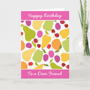 Fruit Salad Card