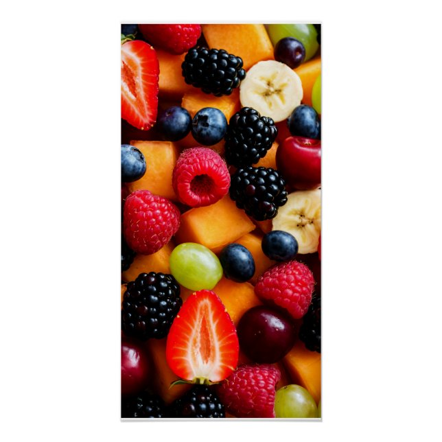 fruit salad poster (Front)