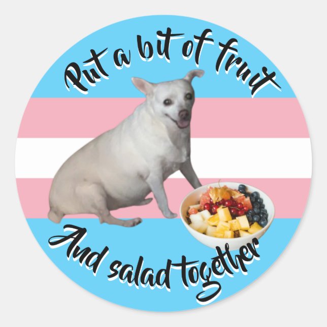Fruit salad Sticker (Front)