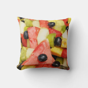 Fruit salad - sweet dreams throw pillow