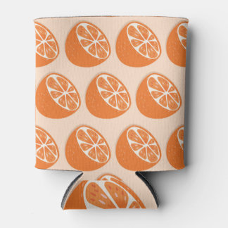 Fruit Seamless Pattern. Can Cooler